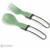 GSI Outdoors Tekk Folding Cutlery Set kempingový príbor, zelená