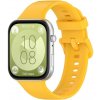 PROTEMIO 109773 SILICONE Vymeniteľný remienok pre Huawei Watch Fit 4 / Fit 4 Pro žltý