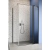 RADAWAY NES BLACK KDJ II 120cm pravé dvere do kombinácie / sprchový kút rohový, profil čierny, sklo číre, 10032120-54-01R