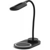 Platinet | LED Stolná lampa LED/3W/5V s bezdrôtovým nabíjaním čierna | PL0118