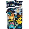 Halantex DETSKÉ OBLIEČKY Z MIKROVLÁKNA POKEMON 140X200 CM, 1 KS 70X90 CM VZOROVANÉ