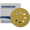 Starcke Brúsny disk P100, 125mm, 8 dier, 100ks (STARCKE P100 VELCRO SANDING DISCS 514C2/K 125mm – PERFORATED, 100pcs)