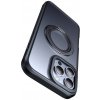 McDodo PC-4932 MagSafe case for iPhone 16 Pro with stand (black)