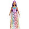 Mattel Barbie Dreamtopia: Princezná Curvy Bábika s fialovými vlasmi (HGR17)