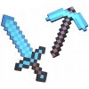 MINECRAFT DIAMANTOVÝ MEČ + KROMPÁČ HRAČKA FIGÚRKA