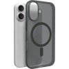 Silikonový kryt Puro Puro Daylight MagSafe pro iPhone 16 Plus – černý