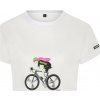 SHIMANO Cyklistické tričko s krátkym rukávom - SENTIERO LTD - biela