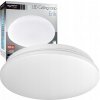 Plafond LED stropné svietidlo do kúpeľne Povrchová montáž 12W 840lm 4000K, neutrálna biela 160° so senzorom pohybu Okrúhle biele IP44 ERIK Masterled