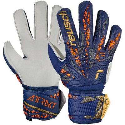 Reusch Attrakt Solid M 5470515 4410 goalkeeper gloves (187991) Black 11