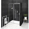 Gelco Sigma Simply Posuvné sprchové dvere 120 cm, chróm/čierne sklo, GS1112