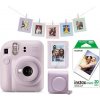 Fujifilm Instax Mini 12 Purple + Mini 12 ACC kit + 2× 10 film FTINFTVA2304