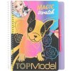 Top Model Kreatívna sada Magic Scratch Book