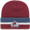 47 Brand Čiapka NHL Split Cuff Knit SR - Senior, Colorado Avalanche