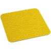 Žltá korundová protišmyková páska (dlaždice) FLOMA Super - dĺžka 14 cm, šírka 14 cm, hrúbka 1 mm