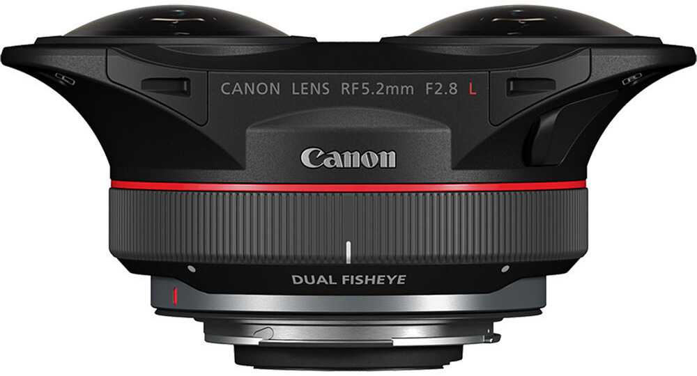 Canon RF 5,2 mm f/2.8 Dual fisheye