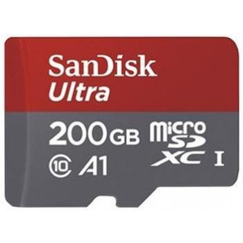 SanDisk microSDXC 200GB UHS-I U1 SDSQUAR-200G-GN6MA