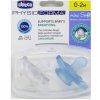 Chicco PhysioForma Silikónový cumlík Mini Soft 0-2m chlapec 2ks