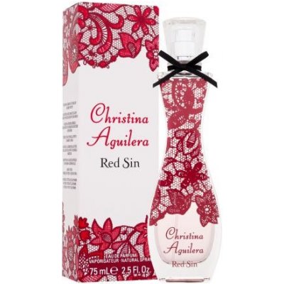 Christina Aguilera Red Sin 75 ml Parfumovaná voda pre ženy