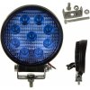 Ľavá obrysová svetlo 2 Led12v 24V bielo-červená na dlhom šikmom držiaku Horpol