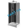 AQUALINE - GRANVIK sprchovací box 700x900x2180 komponent 1/4 sprchová vanička, biela 16-070-09-11-00
