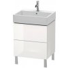 DURAVIT L-CUBE skrinka pod umývadlo stojaca biela lesklá, LC677502222