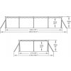 Bestway Steel Pro 4,00 x 2,11 x 0,81 m 56405