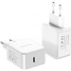 Adaptér Dux Ducis C100 s funkciou rýchleho nabíjania 30W 3A biely