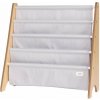 3 Sprouts Stojan na knížky Recycled Solid/Light Gray