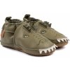 Detské papučky (capáčiky) kožené Dried Herb Mikk-Line 2001ML Veľkosť: 6-12m