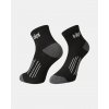 Kilpi 3P GALWAY-U Unisex ponožky - 3 páry 1U0880KI Čierna 35