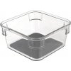 Orion UH organizér - košík Grey 9,4 x 9,4 x 4,8 cm