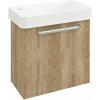 Sapho Sapho, LATUS VIII umývadlová skrinka 51x50x28cm, dub Alabama, LT080-2222