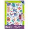 Moxy trblietavé samolepky Stitch