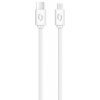 ALIGATOR Dátový kábel POWER 3A, USB-C/microUSB biely, DATKP42
