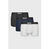 HUGO BOSS 3PACK Boxerky BOSS Micro One čierno-sivá S