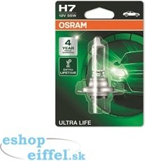 Osram Ultra Life 64210ULT H7 PX26d 12V 55W od 3,8 € - Heureka.sk
