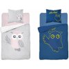 Posteľné obliečky Sova svietiaca v tme III
