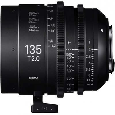 SIGMA CINE 135mm T2 FF FL FCE METRIC Canon EF