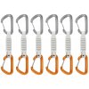 MAMMUT Sender Wire 12 cm 6-Pack Quickdraws, light grey-gold