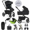 EASYWALKER Kočík kombinovaný Jimmey Pepper Black XXL RWS + KIDDY Evoluna i-size 2 + základňa