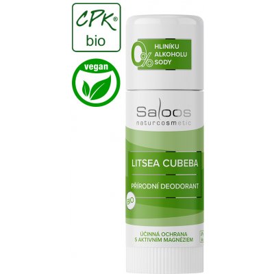 Saloos - Bio prírodný tuhý dezodorant litsea cubeba 50 ml