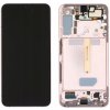 Samsung Galaxy S22 Plus LCD displej + Touchscreen + rám - Pink Gold