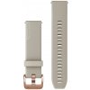 Garmin Quick Release (20mm) silikónový remienok ComfortFit, Light Sand/ Rose Materiál: Silikón Náhradný remienok na Garmin hodinky Quick Release