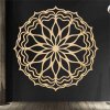 Drevená mandala na stenu - Láska