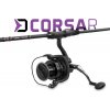 Kaprársky set Delphin prút CORSAR 360cm/2 diel + navijak Corzar 8T