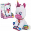 Interaktívna plyšová hračka Clementoni Jednorožec biely