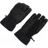 Lyžiarske rukavice Oakley Peak Leather Gloves - blackout M