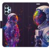 Flipové puzdro iSaprio - Neon Astronaut 02 - Samsung Galaxy A13 / A13 5G