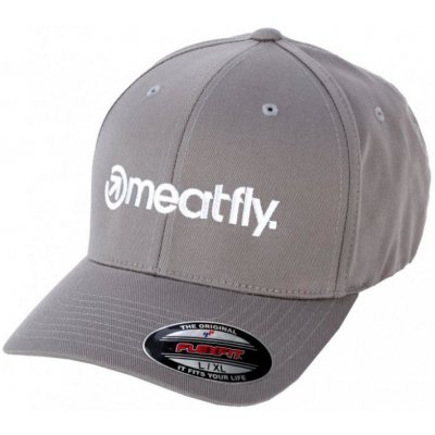 Meatfly Brand Flexfit 2020 J Grey