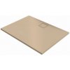Sprchová vanička obdĺžniková Hüppe EasyFlat 120x100 cm liaty mramor béžová matná EF0116.037